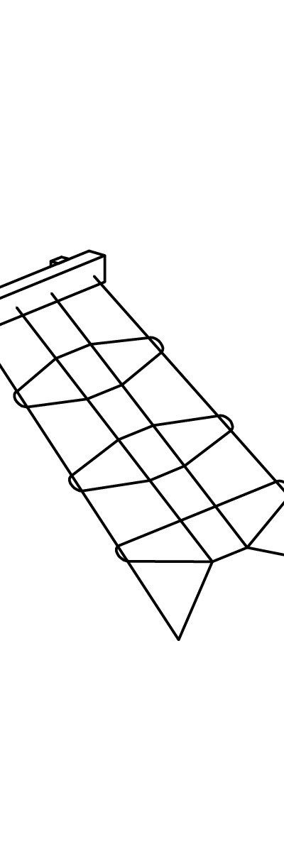 Schräges Kletternetz
