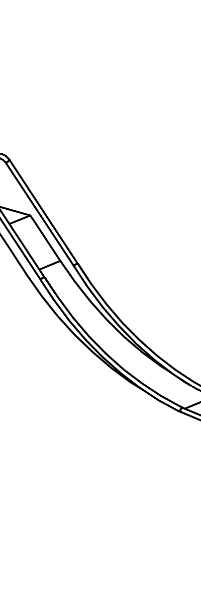 Edelstahlrutsche