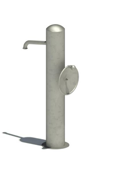 Wasserpumpe Edelstahl 1915