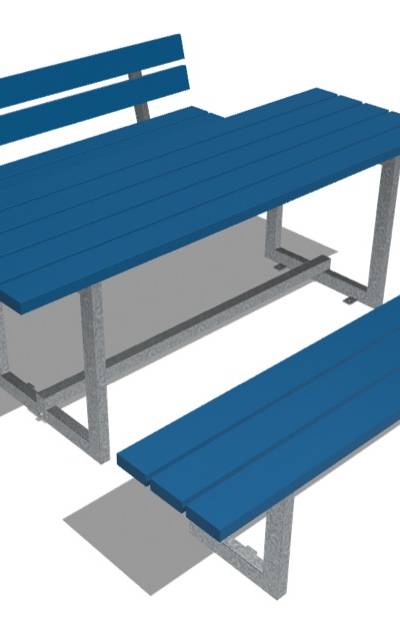 Tisch Zug, Standardfarben gelb, rot, blau und grün