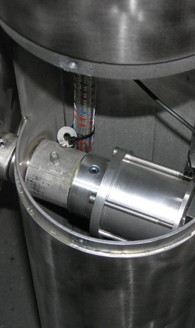 Umrüstset f. Edelstahlpumpen mit Zahnriemenantrieb