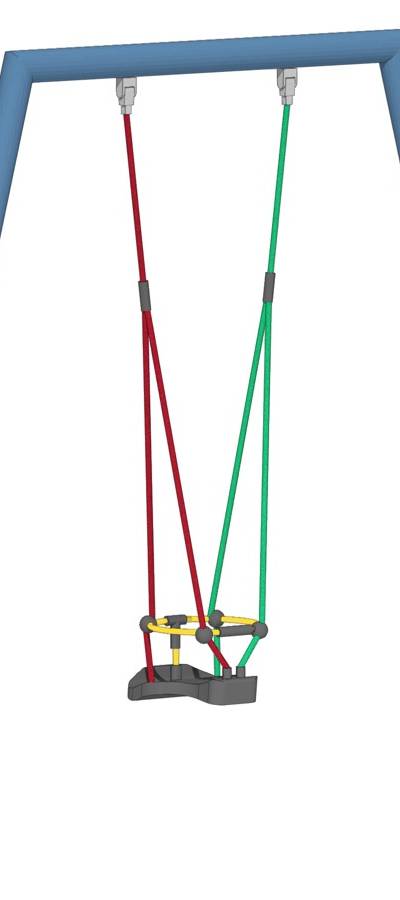 Kleinkind-Schaukel LH210cm