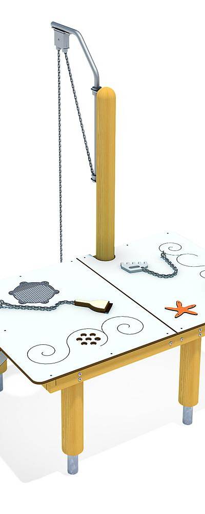 Unterfahrbarer Sandspieltisch Marina
