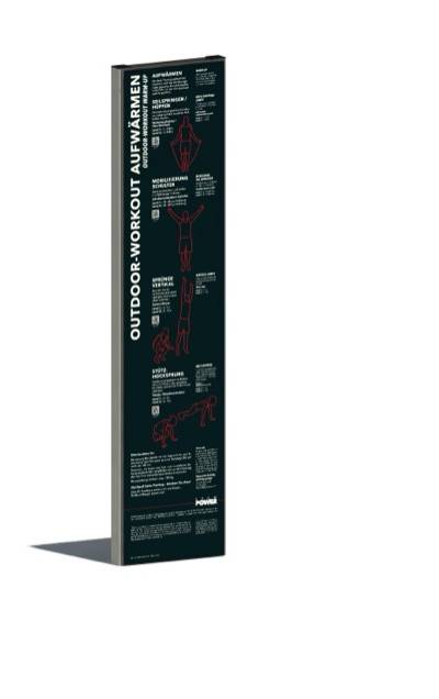 SPGM POWER® Workout Stele Aufwärmen