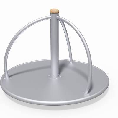 Karussell, Ø1,5 m, Edelstahl