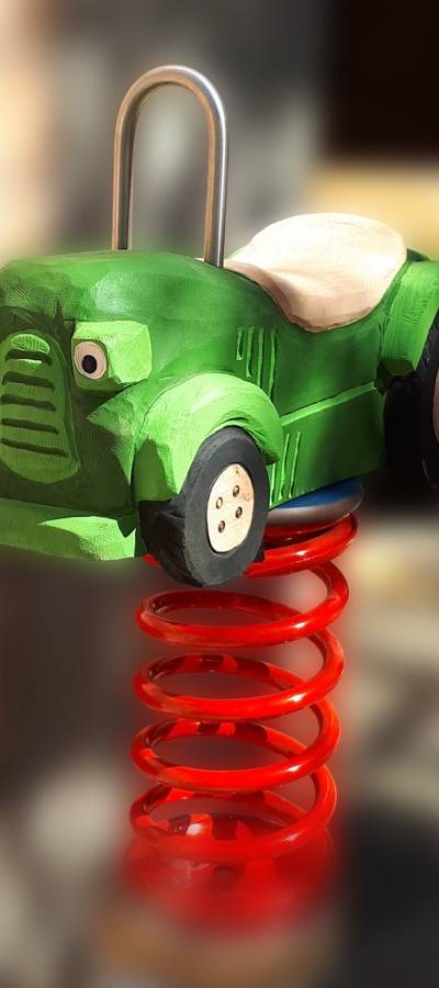 Wippgerät Traktor