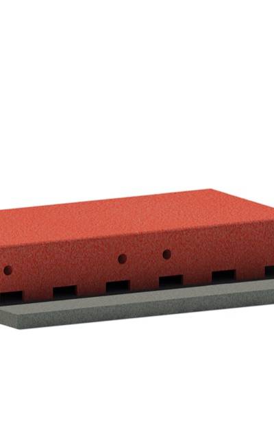 Softsystem 90 mm, Rot, 250 x 500 mm, FF 300