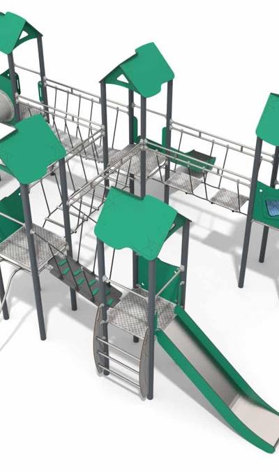Multi-Turm-Set mit Brücken für Spielplatz