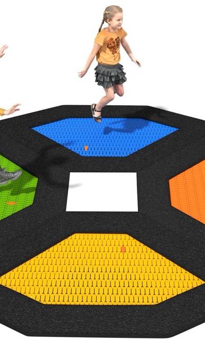 Trampolin Quattro II 3,52 x 3,52 m