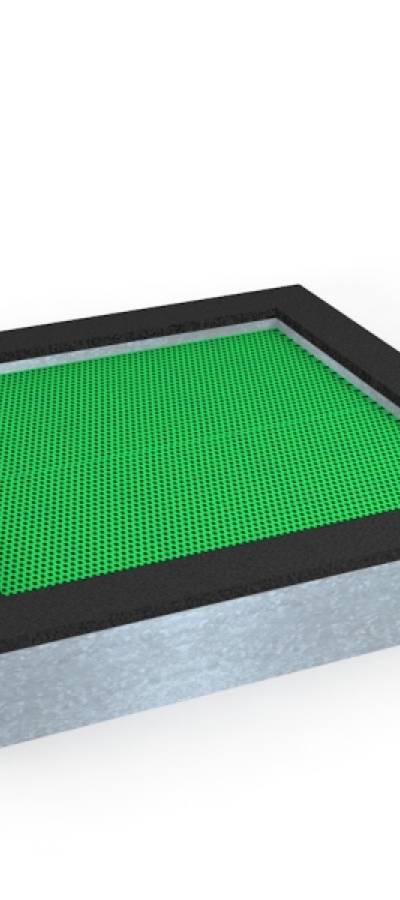 Quadratisches Trampolin (200 cm)