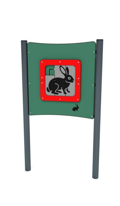 3336S Spieltafel Puzzle-Hase