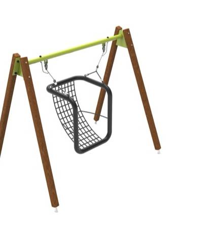 Pendelschaukel inklusiv Holz