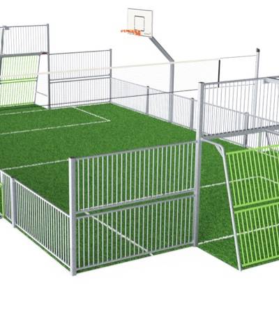 MUGA, 11 x 15 m, Stahl FRE600501
