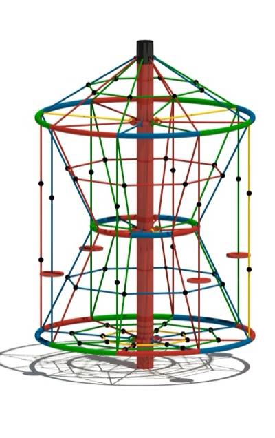 Drehbarer Kletterturm Typ E 6104
