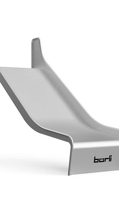 Breitrutschbahn Edelstahl