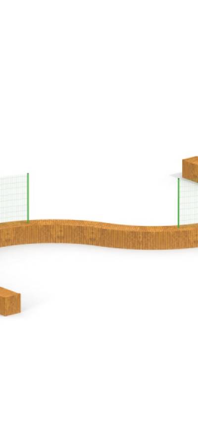 Multiarena aus Holz