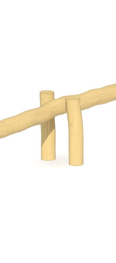 Holzwippe 2-fach