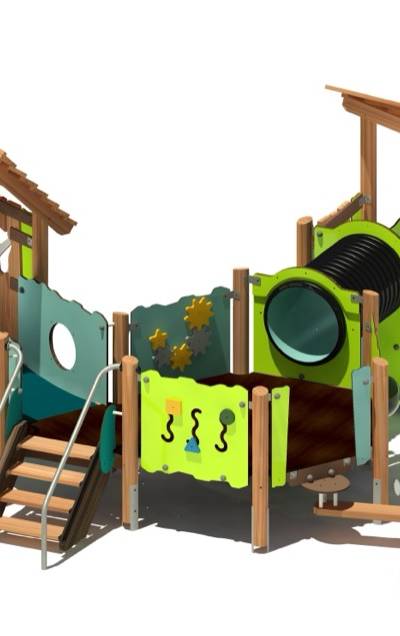 Spielhauskombination BAMZA Flora 59120