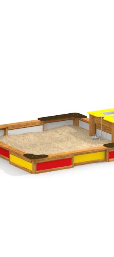 Barrierefreie Sandkasten