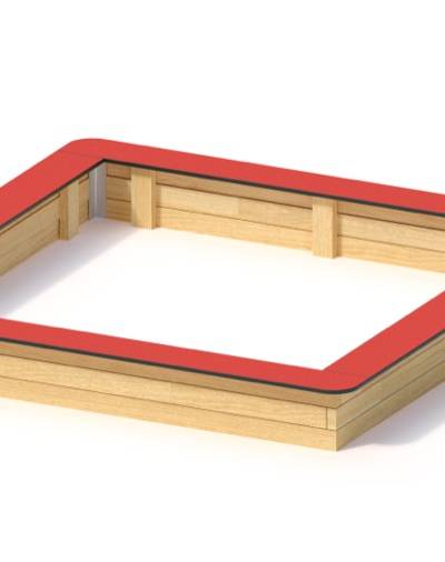 Sandkasten 2,50 x 2,50