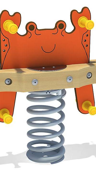Doppelfederwippe Krabbe