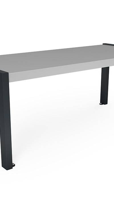 Parktisch Aluminium