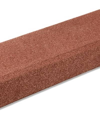 Blockstufe, Länge 100 cm rotbraun