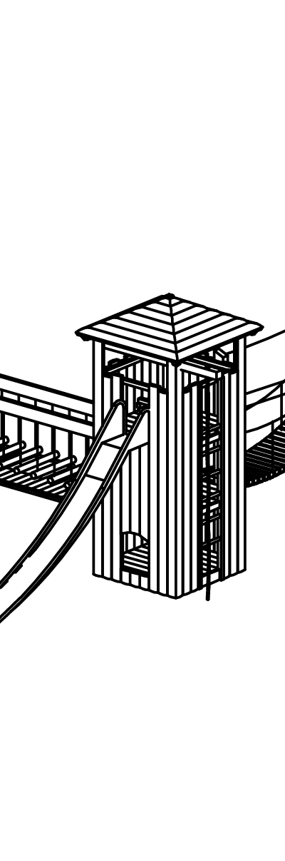 Turmkombination 54 in Lärche