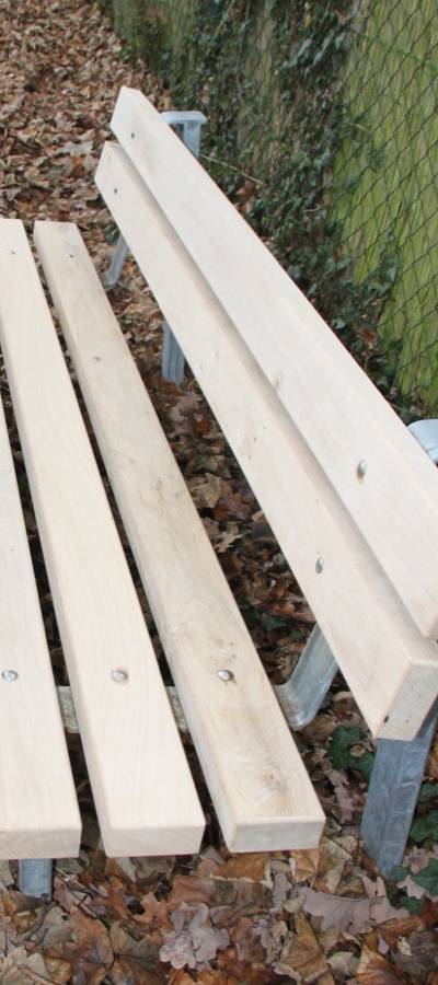 Sitzbank Speyer mit Lehne
