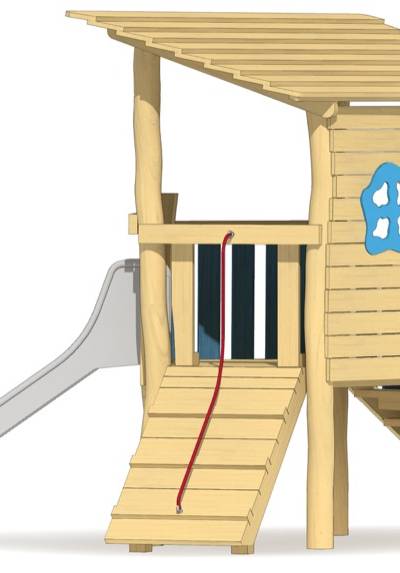 Kleinkindanlage Linus mit Treppe