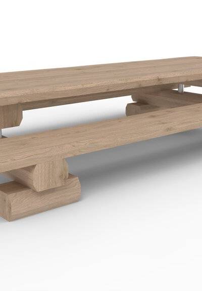 Mini-Bank-Tisch-Kombination