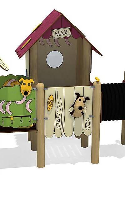 Spielanlage Hundehütte