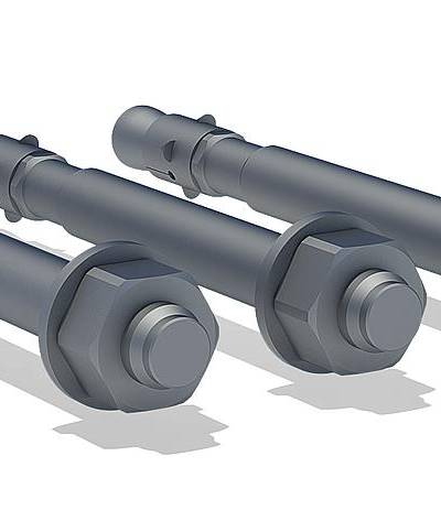 Montagebeipack Federwippen für Betonmontage