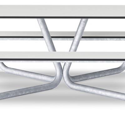 Agora Picknick Mini - Weiss HPL PAR4086
