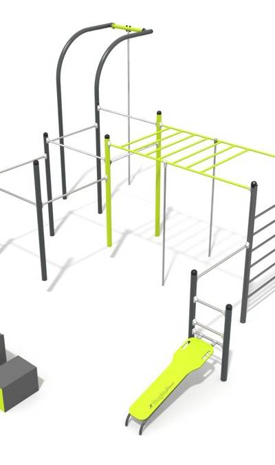 Calisthenics Workout Parcour Station