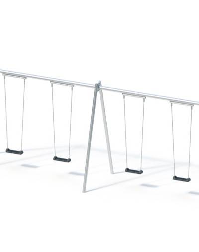 Standardschaukel-Kombination (2,50) Edelstahl