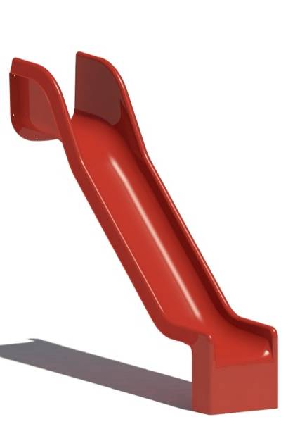 Anbaurutschbahn GFK mit Flansch, ABH 150 cm