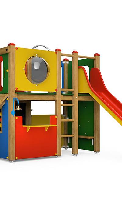 Spielturm Papagei