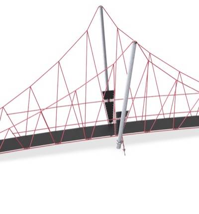 Kleine Hängebrücke, 14 m COR62140