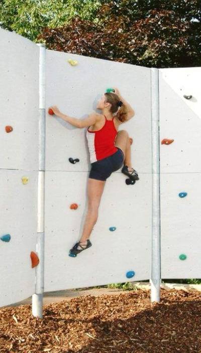 Kletterwand mit Schieferstruktur L 470 cm