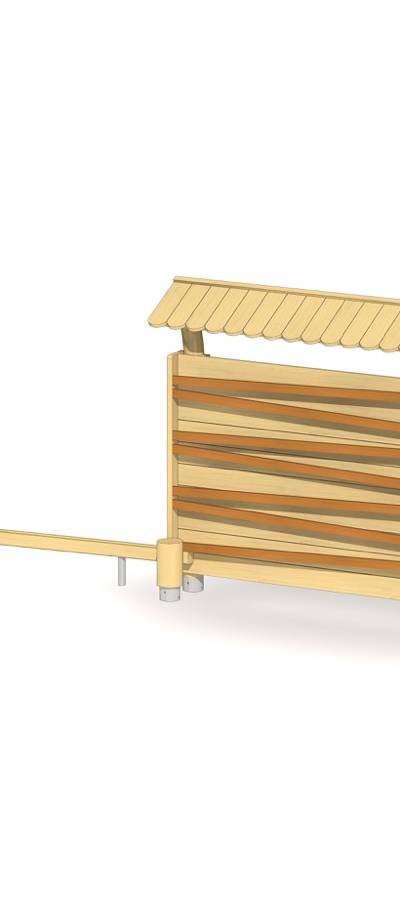 Kugelbahn Zick-Zack-Wand