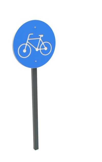 Verkehrsschild Radweg